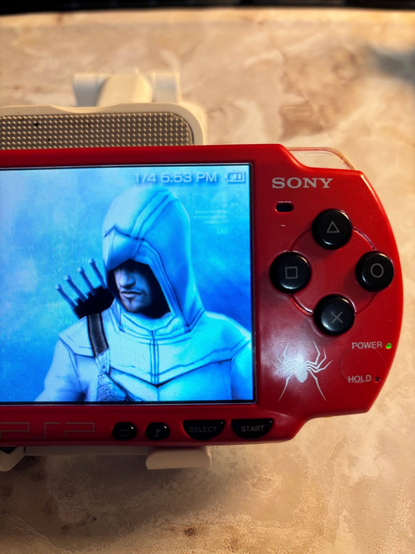 Sony PSP 2000 Spiderman White&Red Console