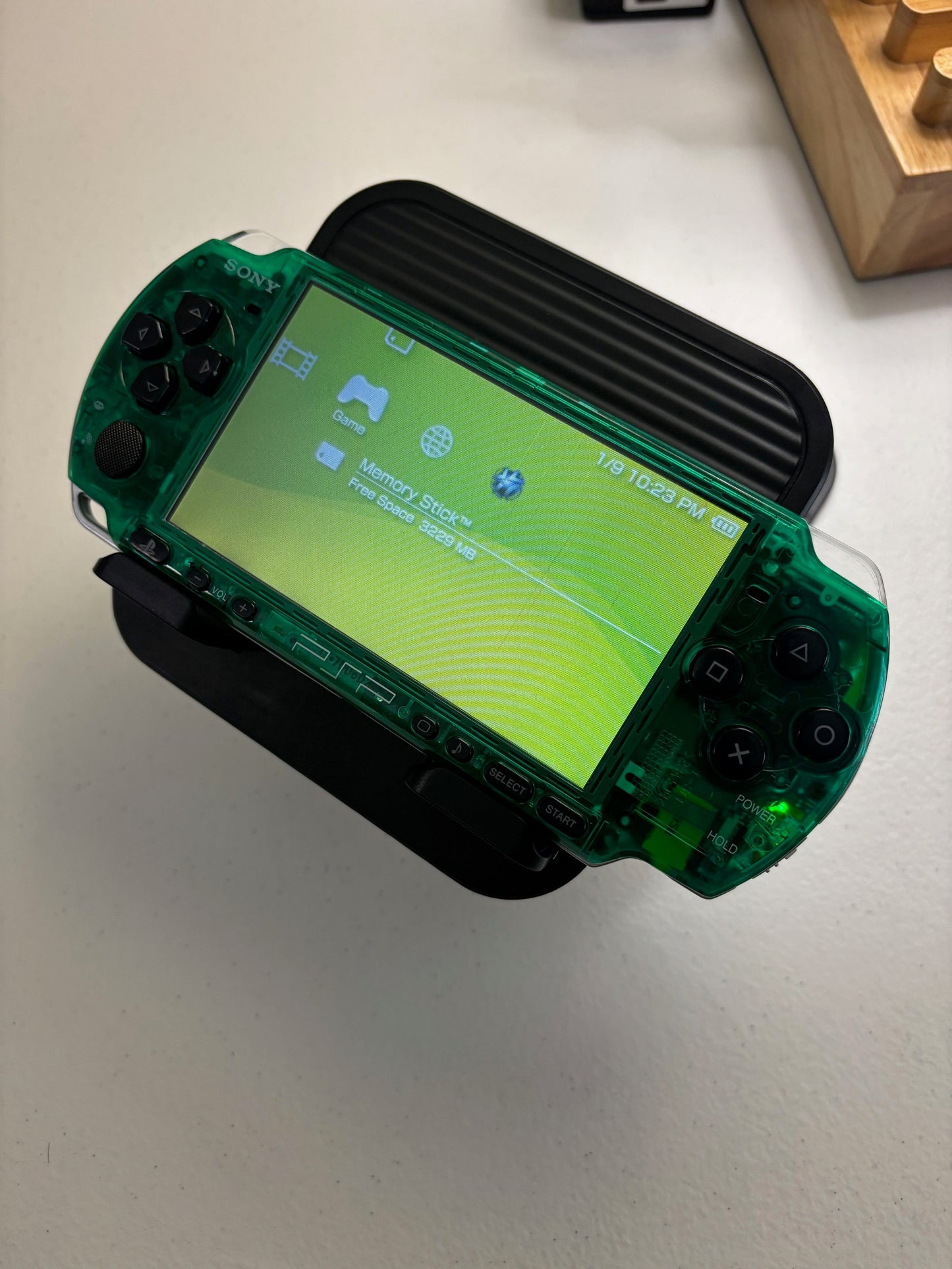 Transparent Green 3000 Console