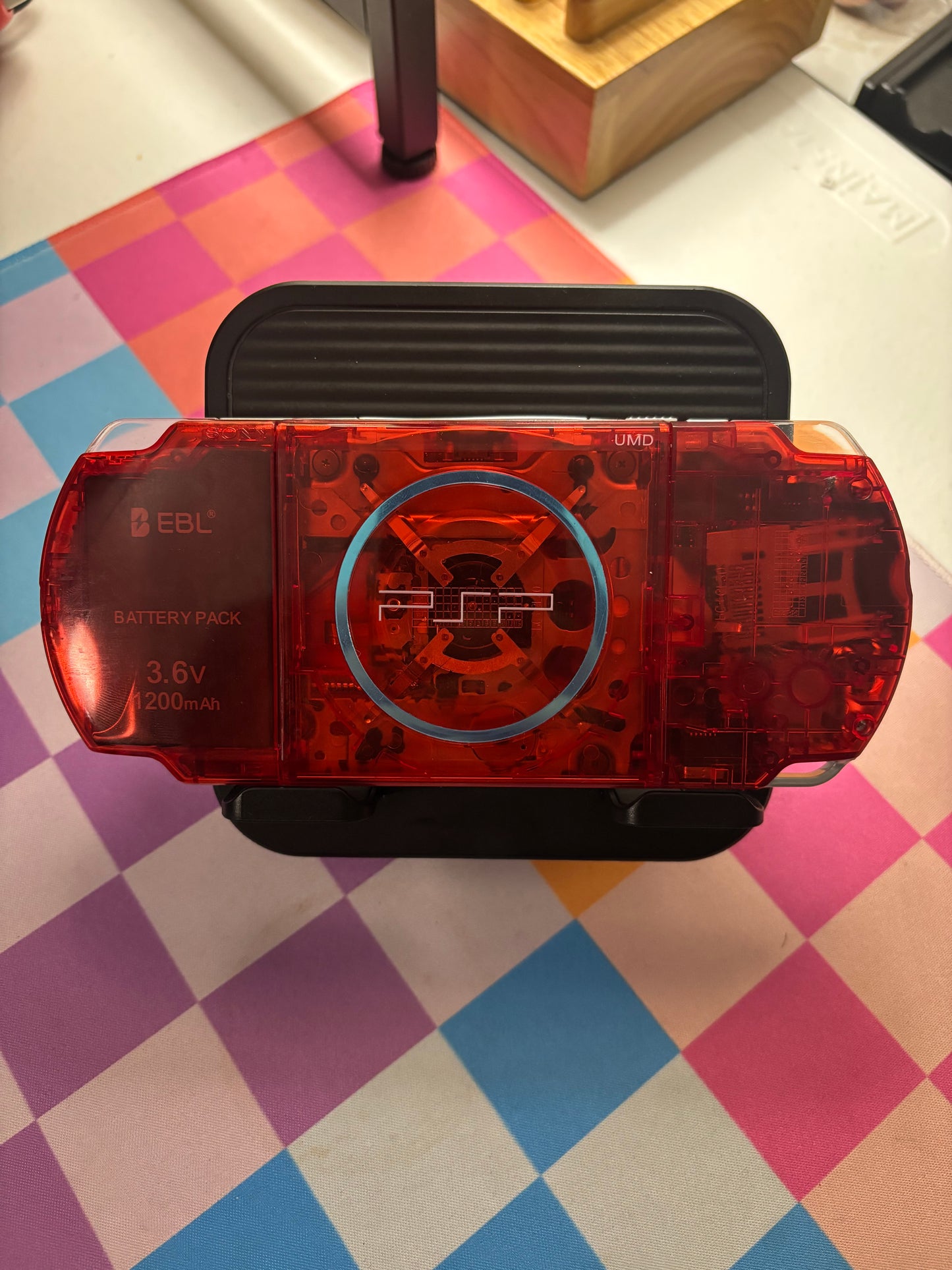 Red Transparent 3000 Console