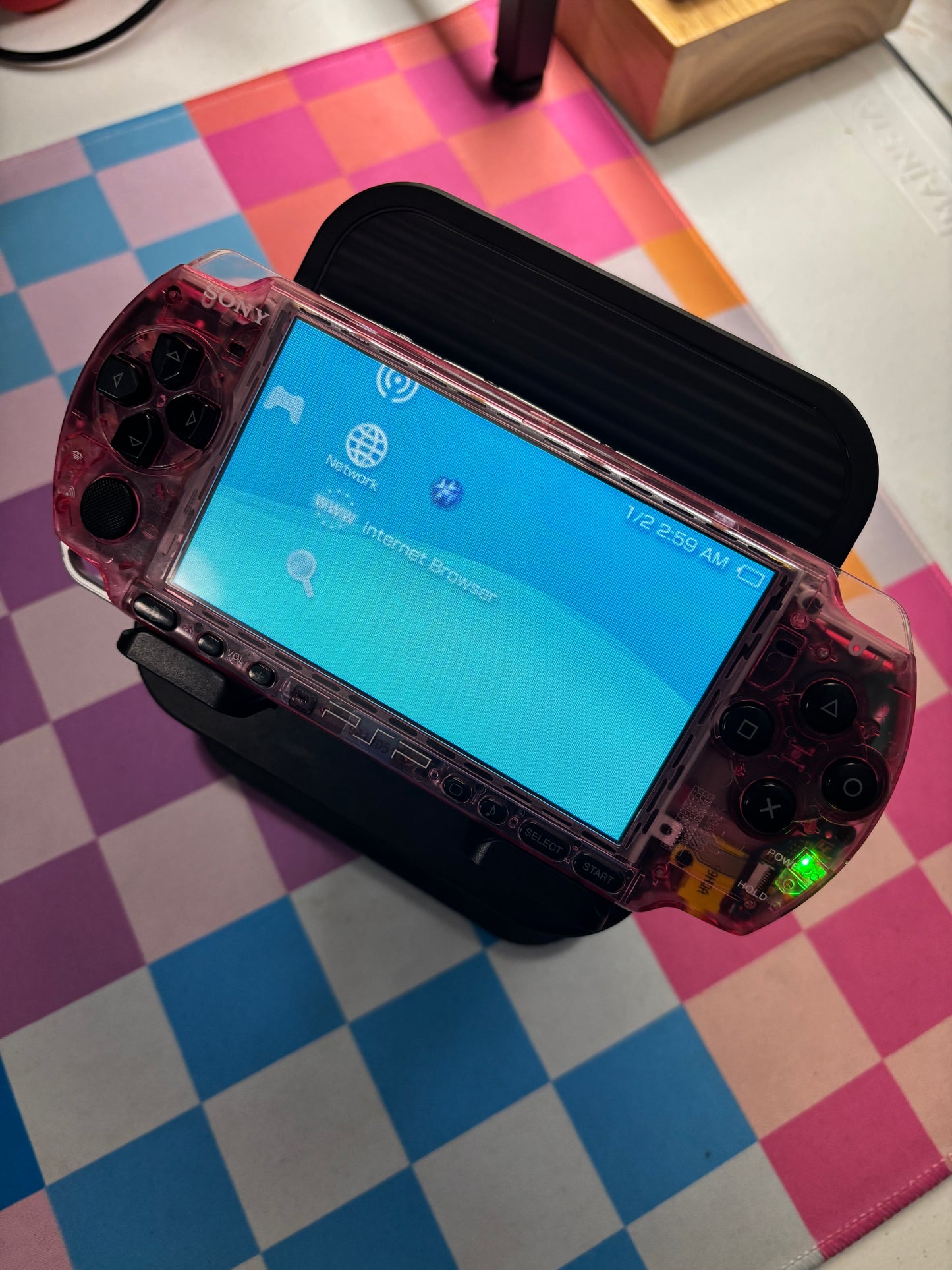 Pink Transparent 3000 Console