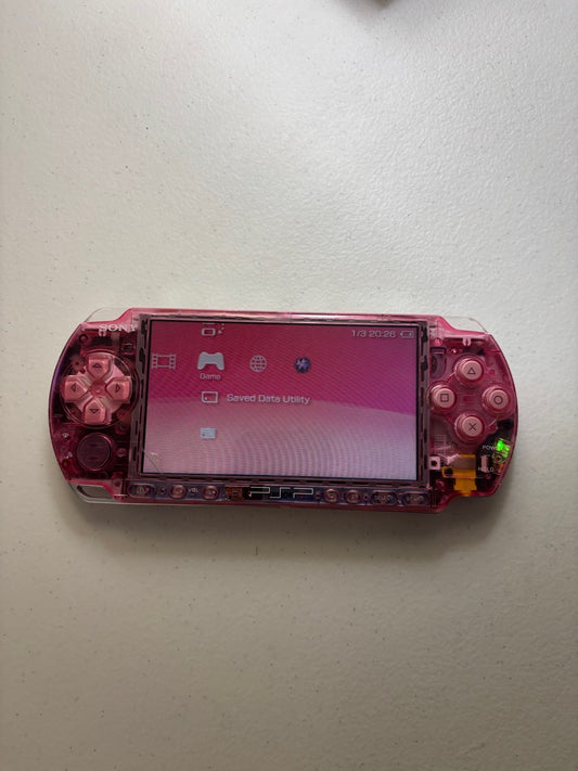 Clear Pink/Pink Buttons 3000 Console