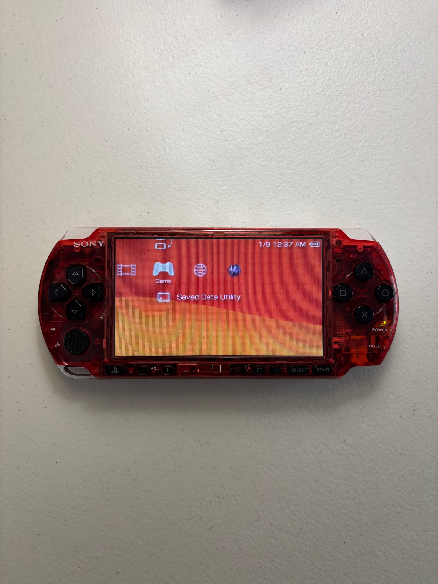 Red Transparent 3000 Console