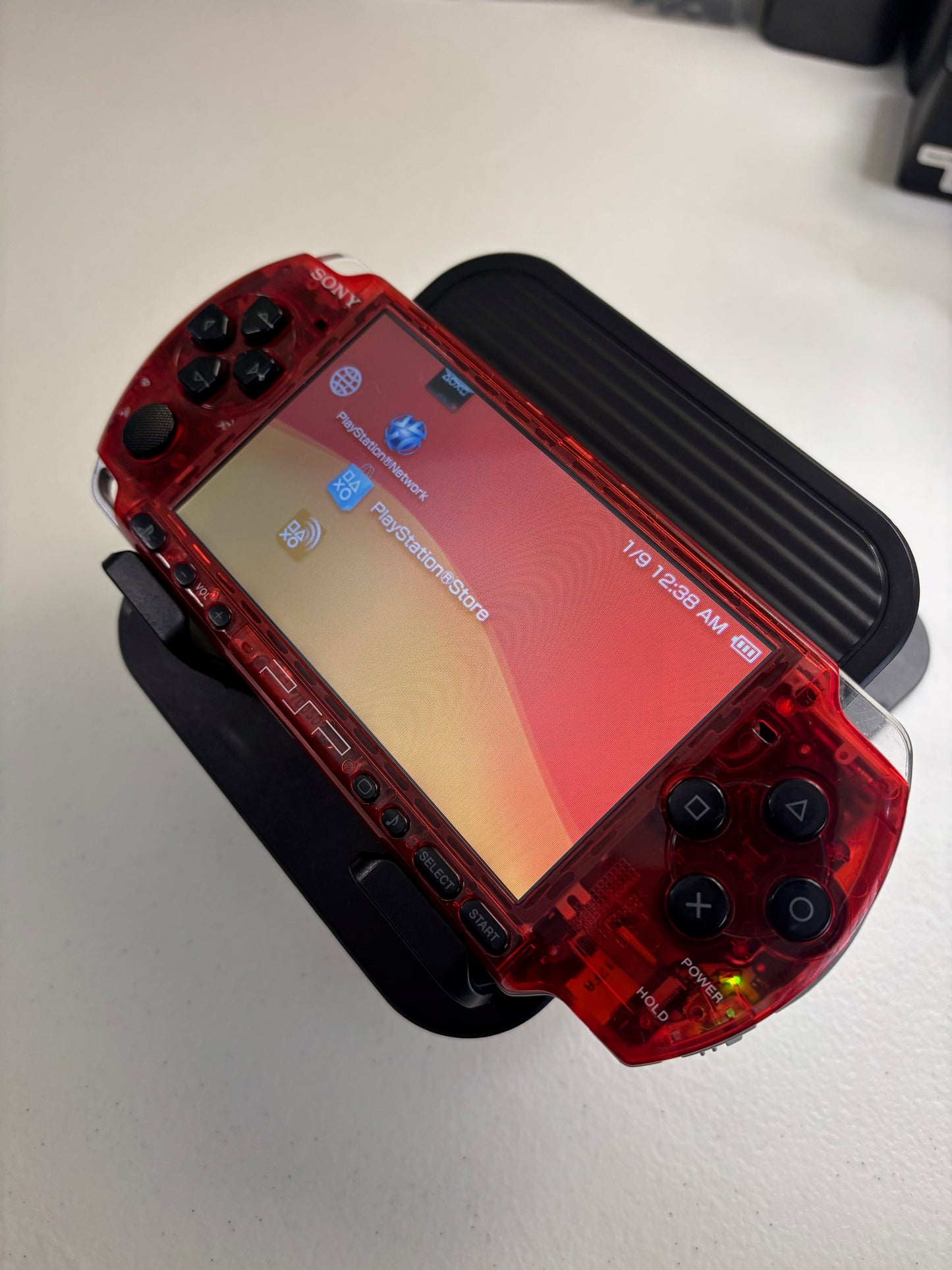 Red Transparent 3000 Console