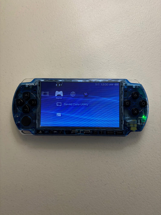 Blue Transparent 3000 Console