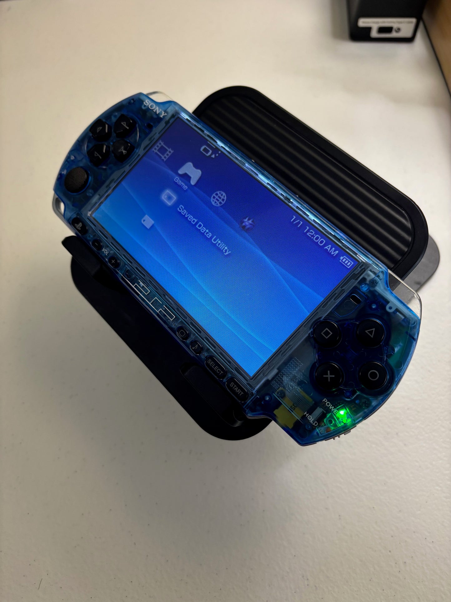 Blue Transparent 3000 Console