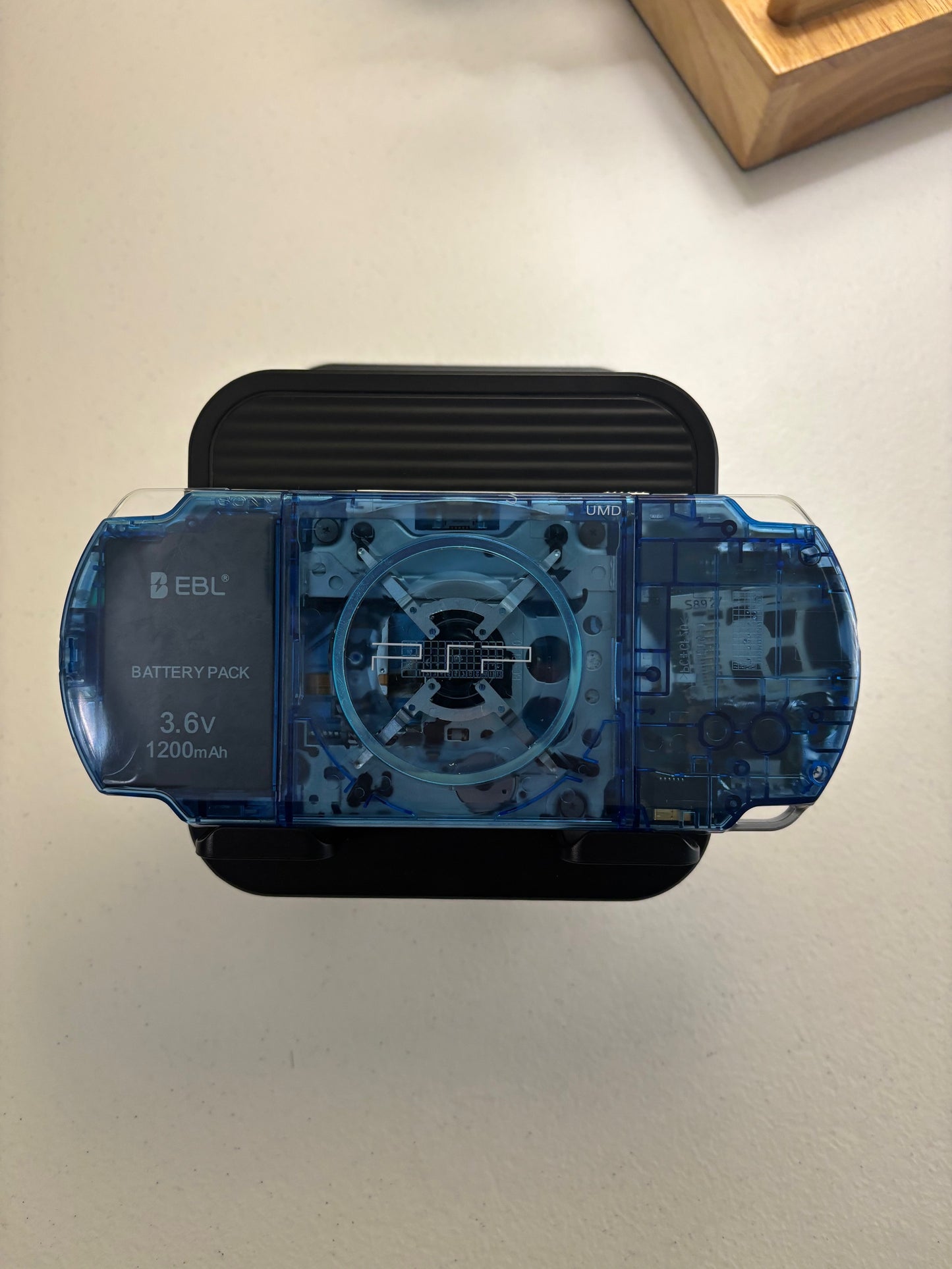 Transparent Blue/Orange 3000 Console