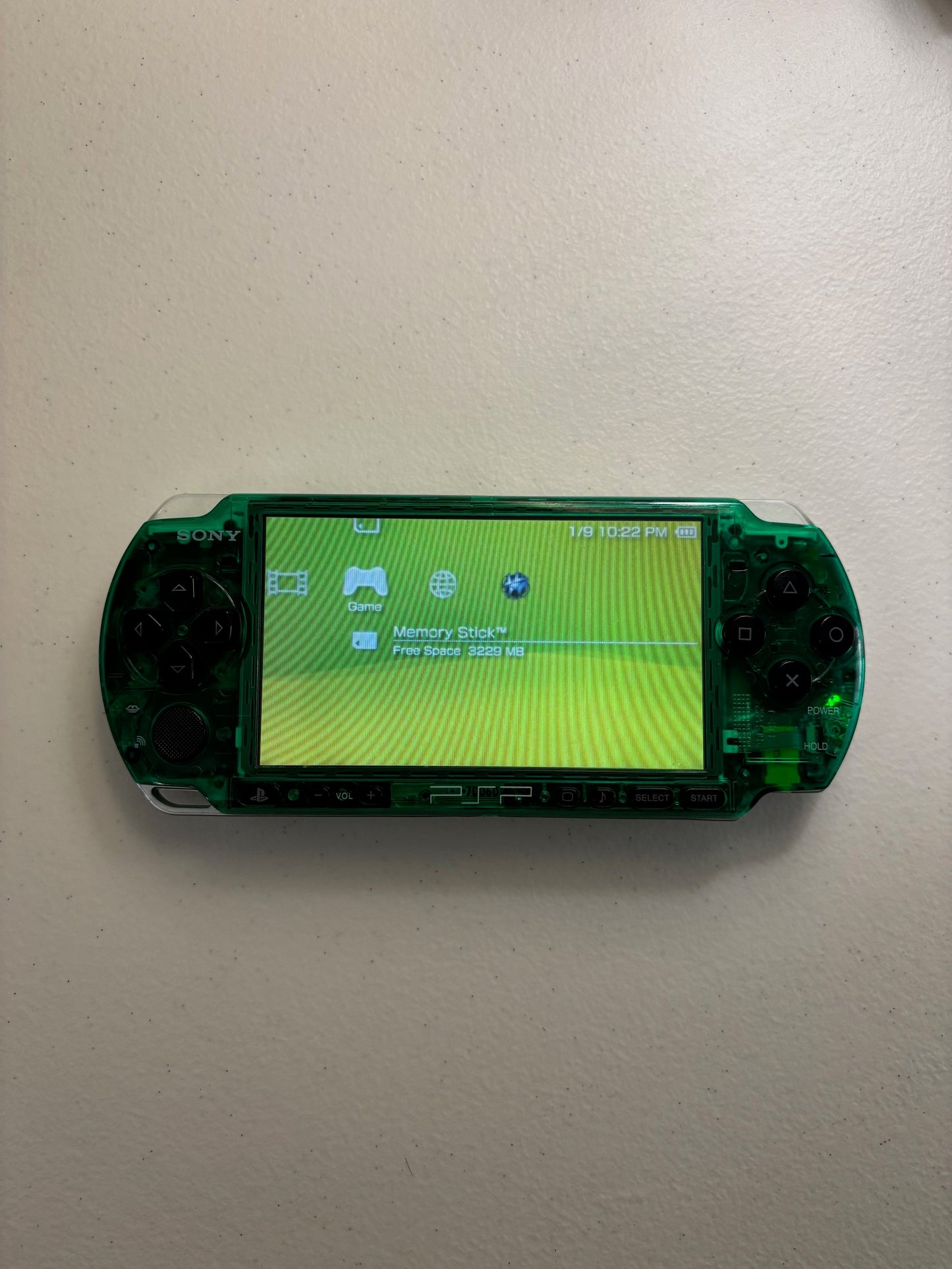 Transparent Green 3000 Console