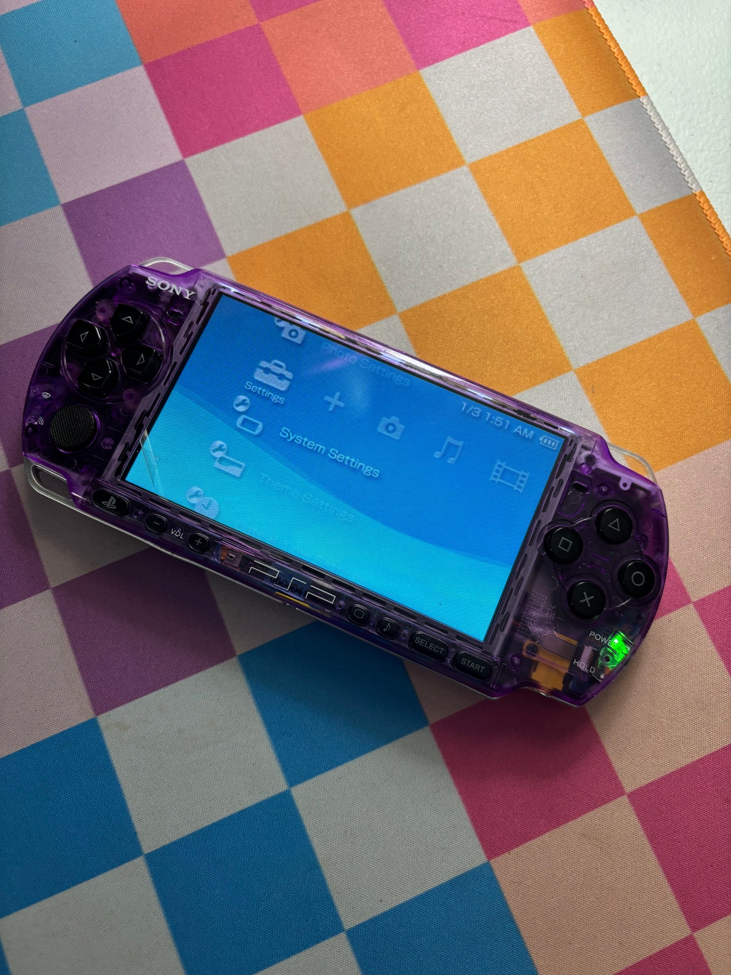 Atomic Purple Transparent 3000 Console