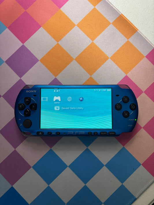 Vibrant Blue/Black 3000 Console