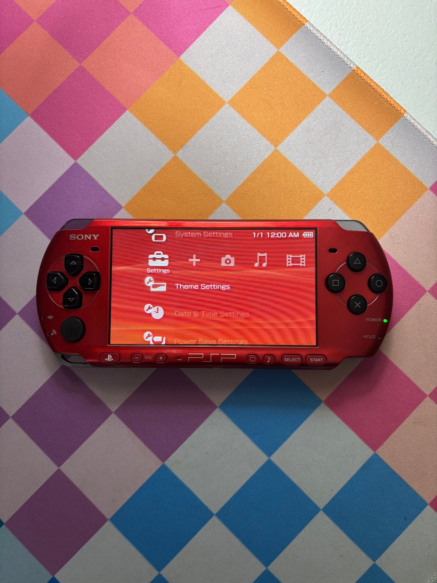 Vibrant Red/Black 3000 Console