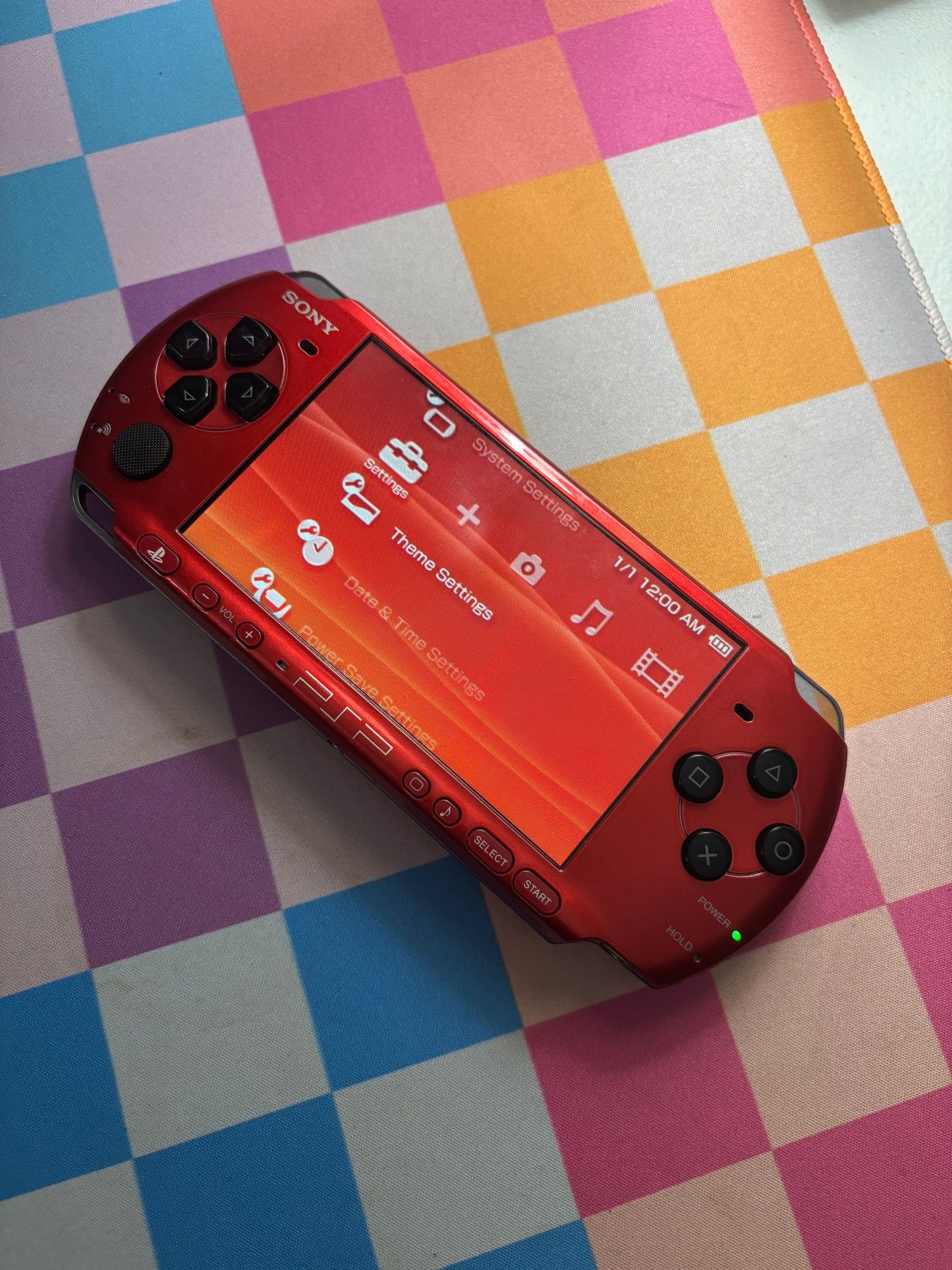 Vibrant Red/Black 3000 Console