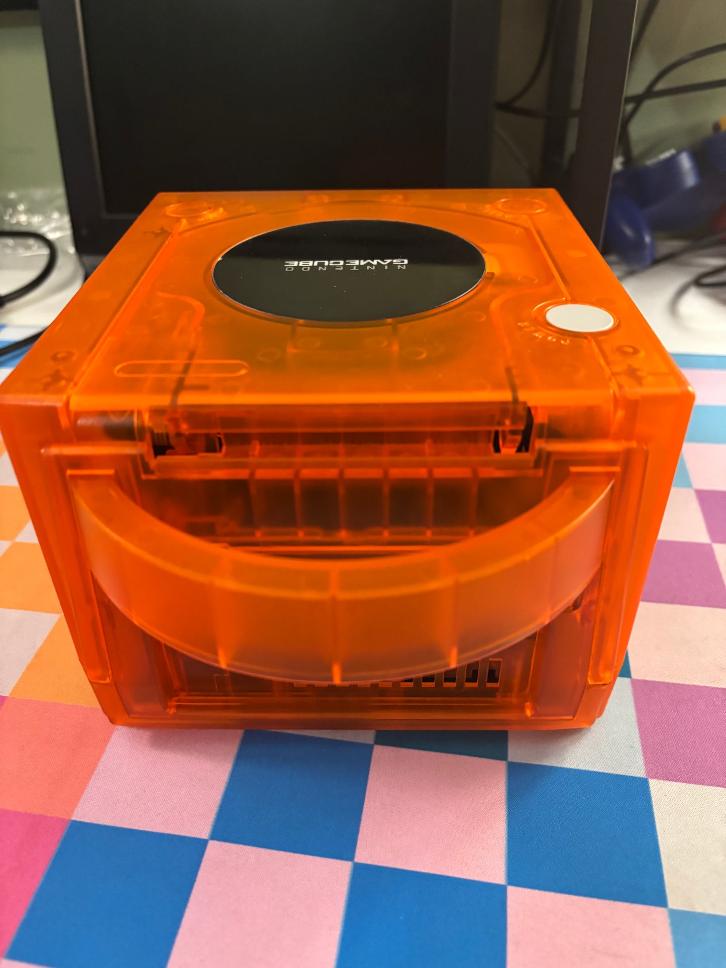 Transparent Orange Gamecube Console 512GB