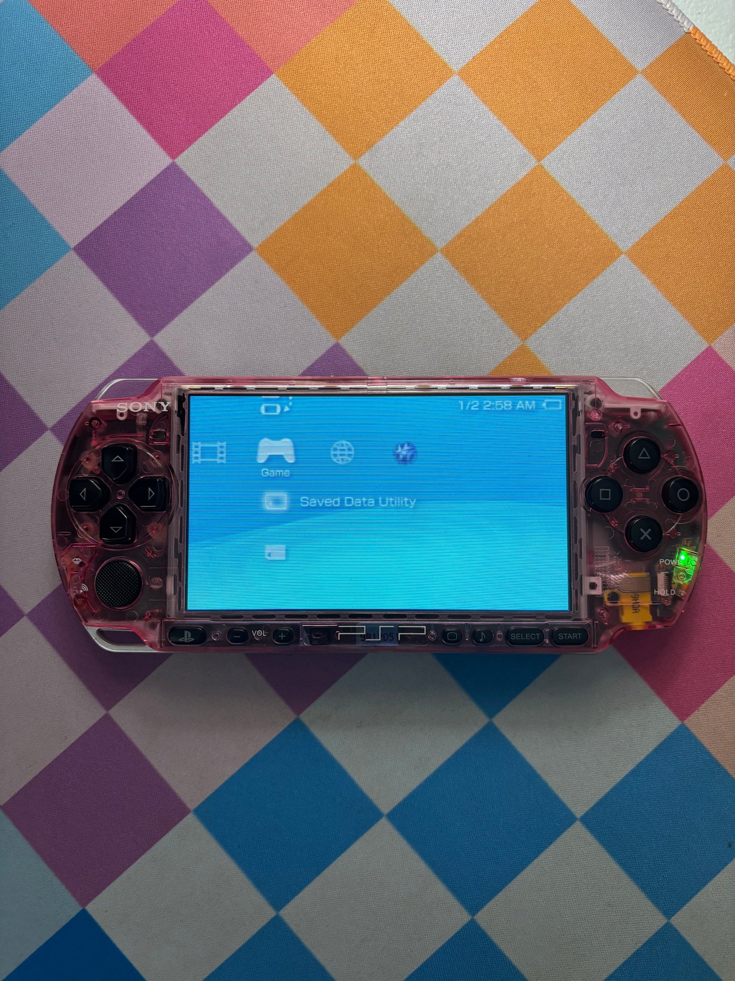 Pink Transparent 3000 Console