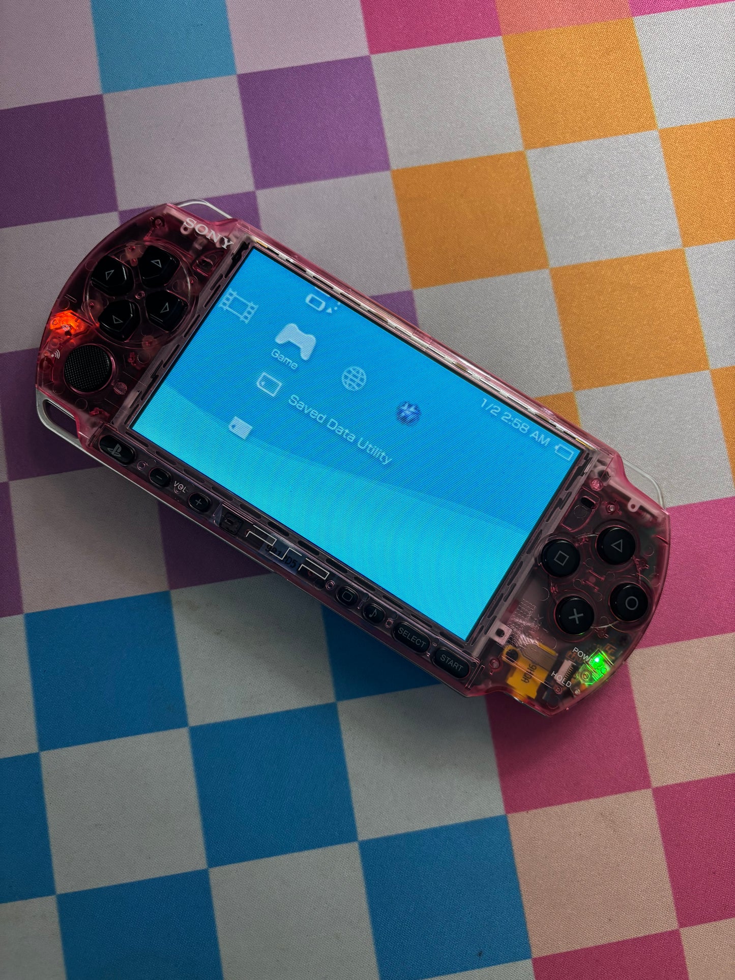 Pink Transparent 3000 Console